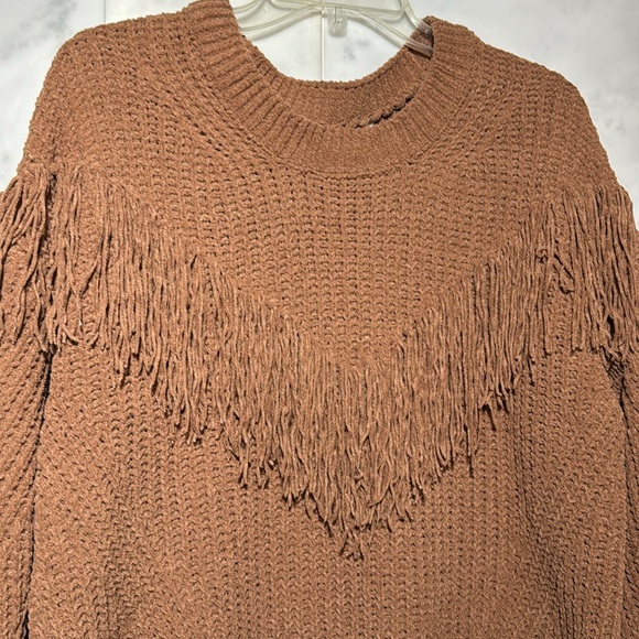 No Boundaries Juniors Fringe Sweater size 3XL (21) - Picture 6 of 9